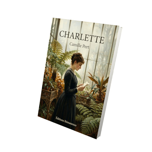 Livre Charlette par Camille Pert - Vue 3D - Editions Remanence