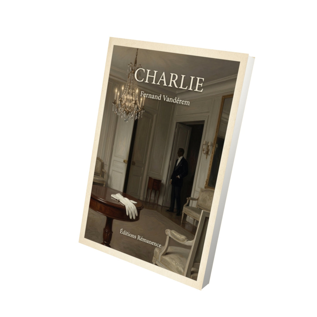 Livre Charlie - Fernand Vandérem - Vue 3D - Editions Remanence