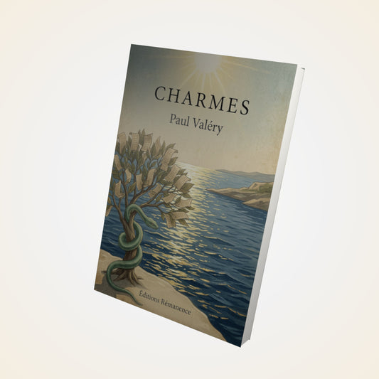 Livre Charmes - Paul Valéry - Couverture 3D