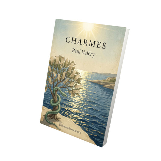 Livre Charmes - Paul Valéry - Vue 3D - Editions Remanence