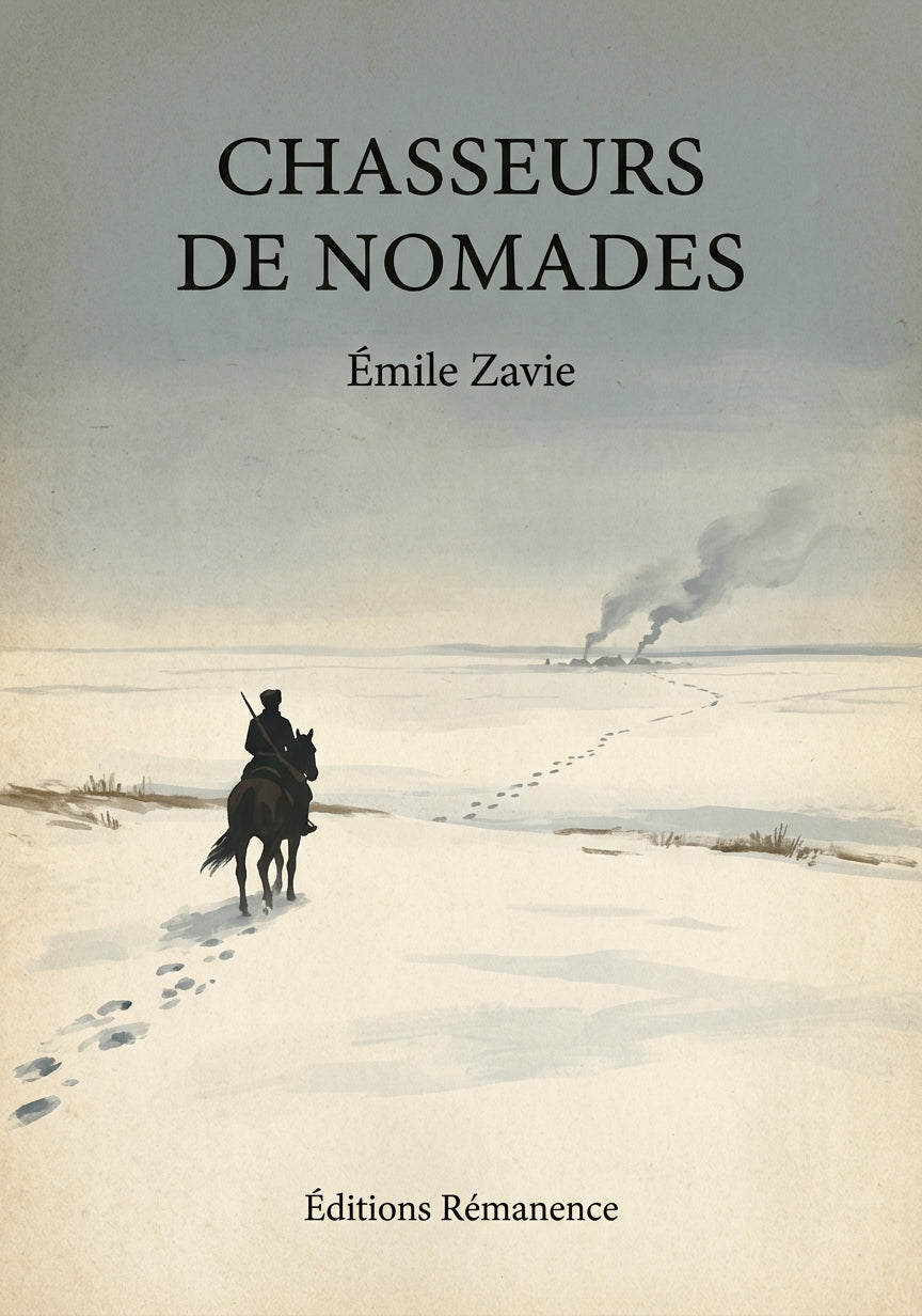 Chasseurs de nomades - Émile Zavie (Couverture)