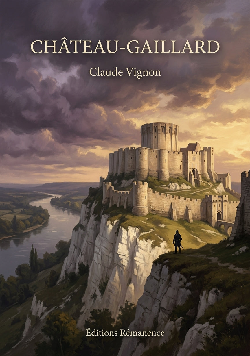 Livre Château-Gaillard par Claude Vignon - Couverture - Editions Remanence