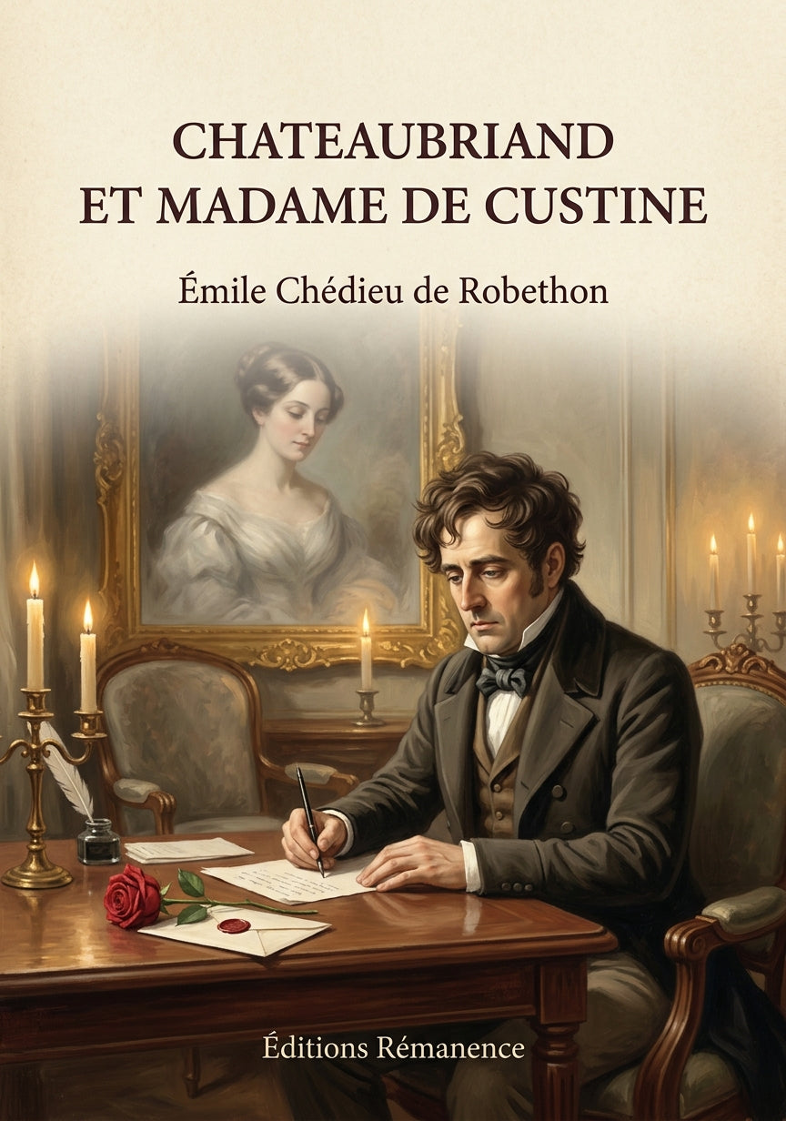 Chateaubriand et Madame de Custine - Émile Chédieu de Robethon (Couverture)