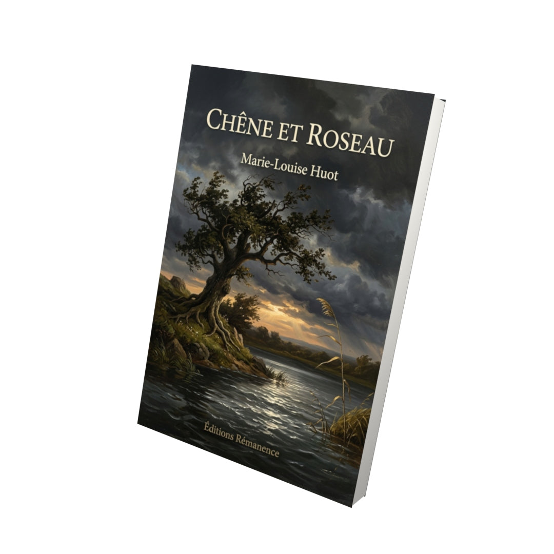 Livre Chêne et Roseau par Marie-Louise Huot - Vue 3D - Editions Remanence