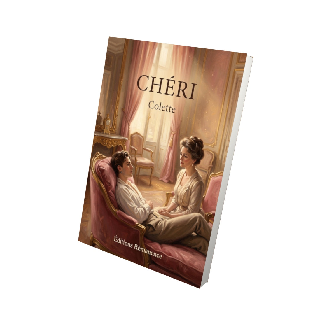 Livre Chéri par Colette - Vue 3D - Editions Remanence
