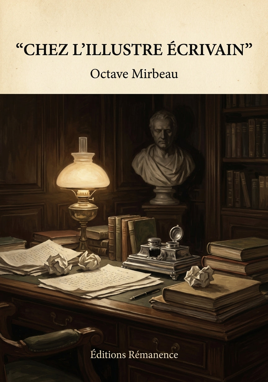 Chez l'illustre Écrivain - Octave Mirbeau (Couverture)