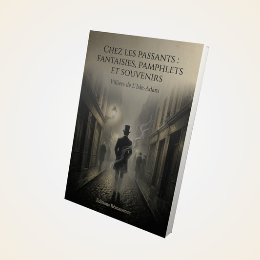 Livre Chez les passants : fantaisies, pamphlets et souvenirs - Villiers de L'Isle-Adam - Couverture 3D