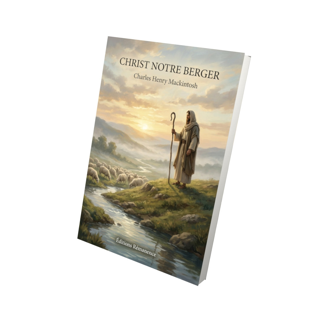 Livre Christ Notre Berger par Charles Henry Mackintosh - Vue 3D - Editions Remanence