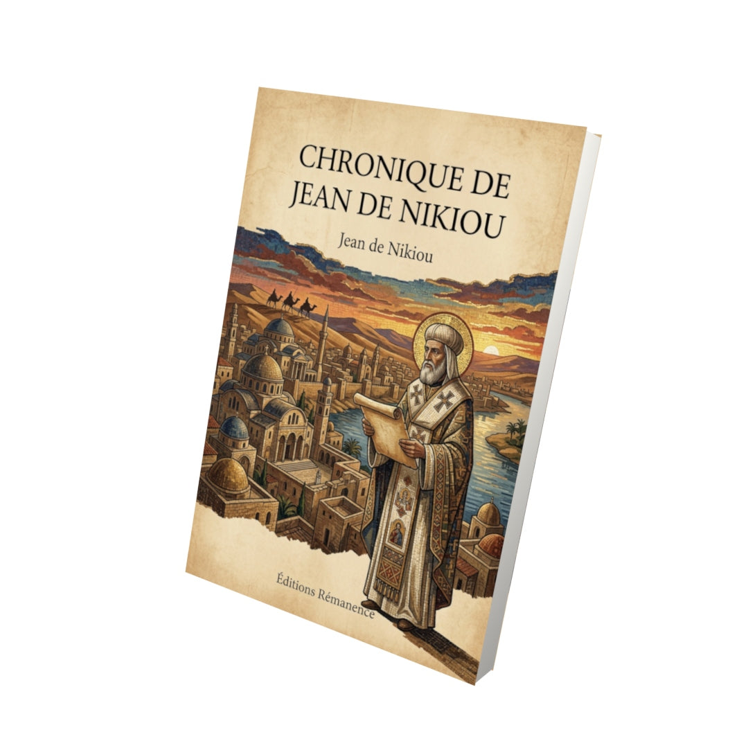 Livre Chronique de Jean de Nikiou par Jean de Nikiou - Vue 3D - Editions Remanence