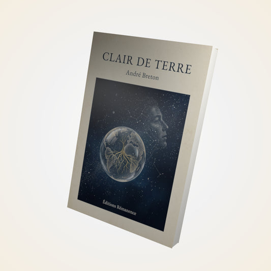 Livre Clair de terre - André Breton - Couverture 3D