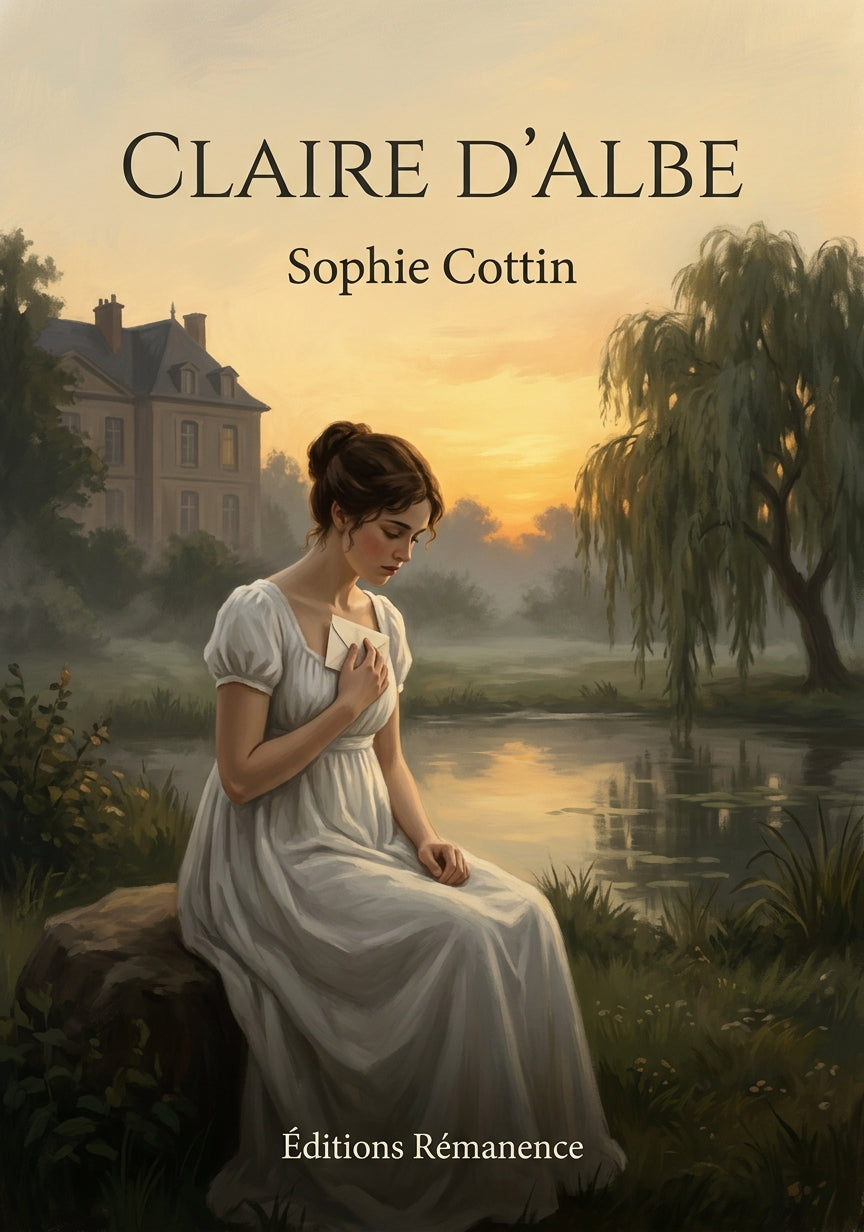 Livre Claire d’Albe par Sophie Cottin - Couverture - Editions Remanence