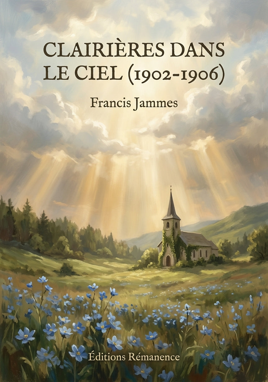 Livre Clairières dans le Ciel (1902-1906) par Francis Jammes - Couverture - Editions Remanence