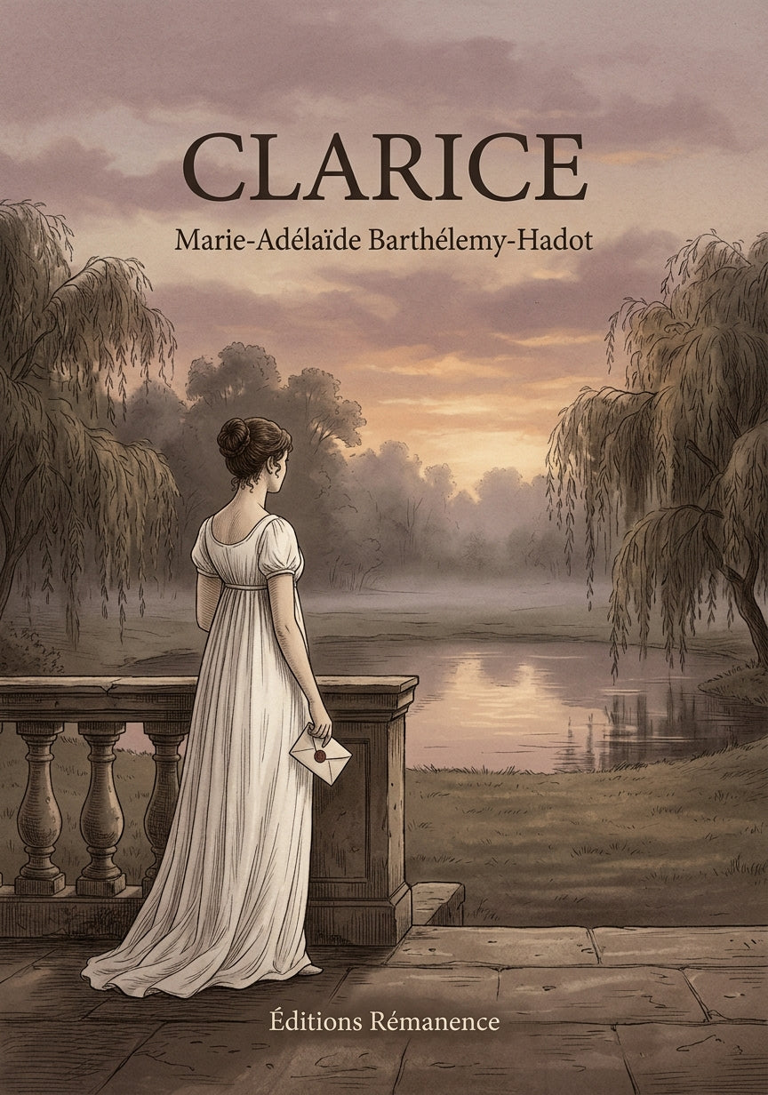 Livre Clarice par Marie-Adélaïde Barthélemy-Hadot - Couverture - Editions Remanence