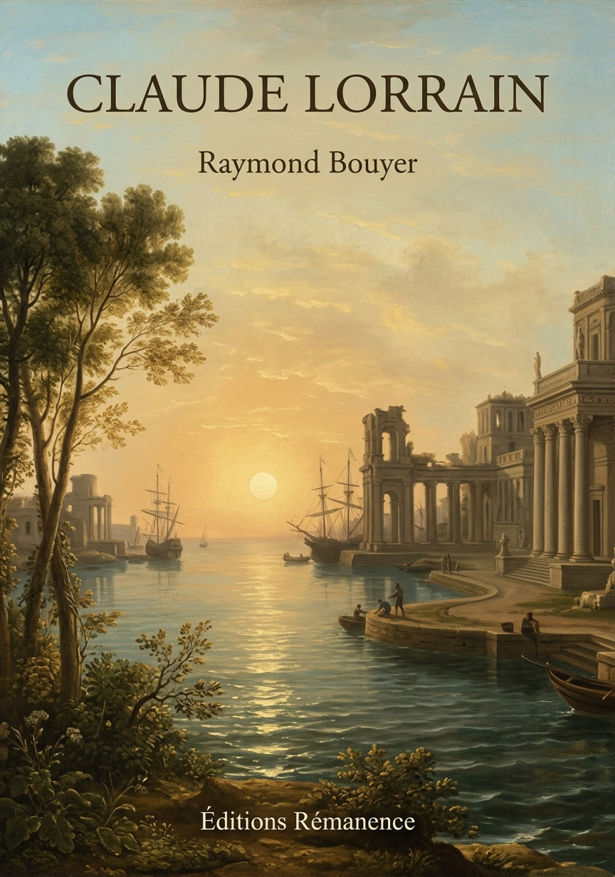 Livre Claude Lorrain par Raymond Bouyer - Couverture - Editions Remanence