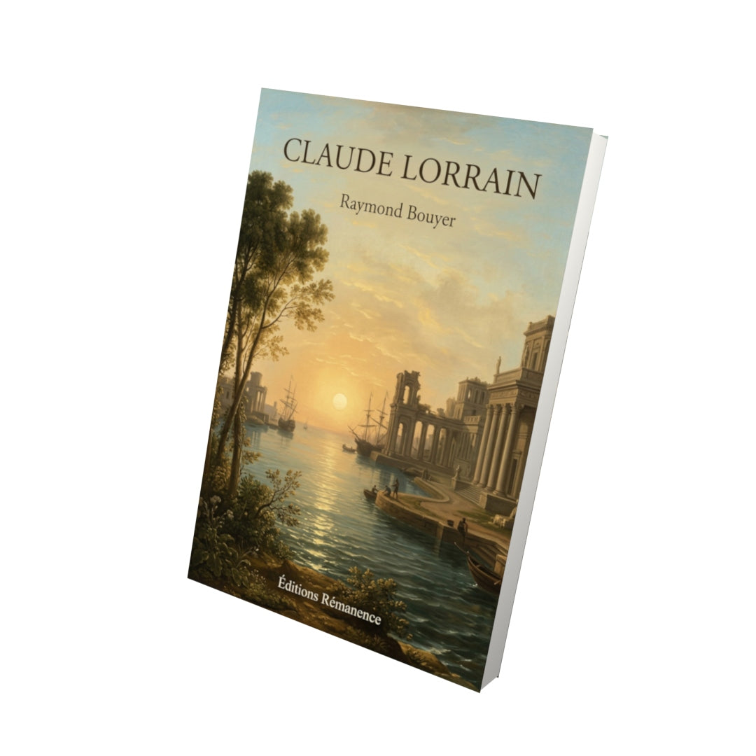 Livre Claude Lorrain par Raymond Bouyer - Vue 3D - Editions Remanence