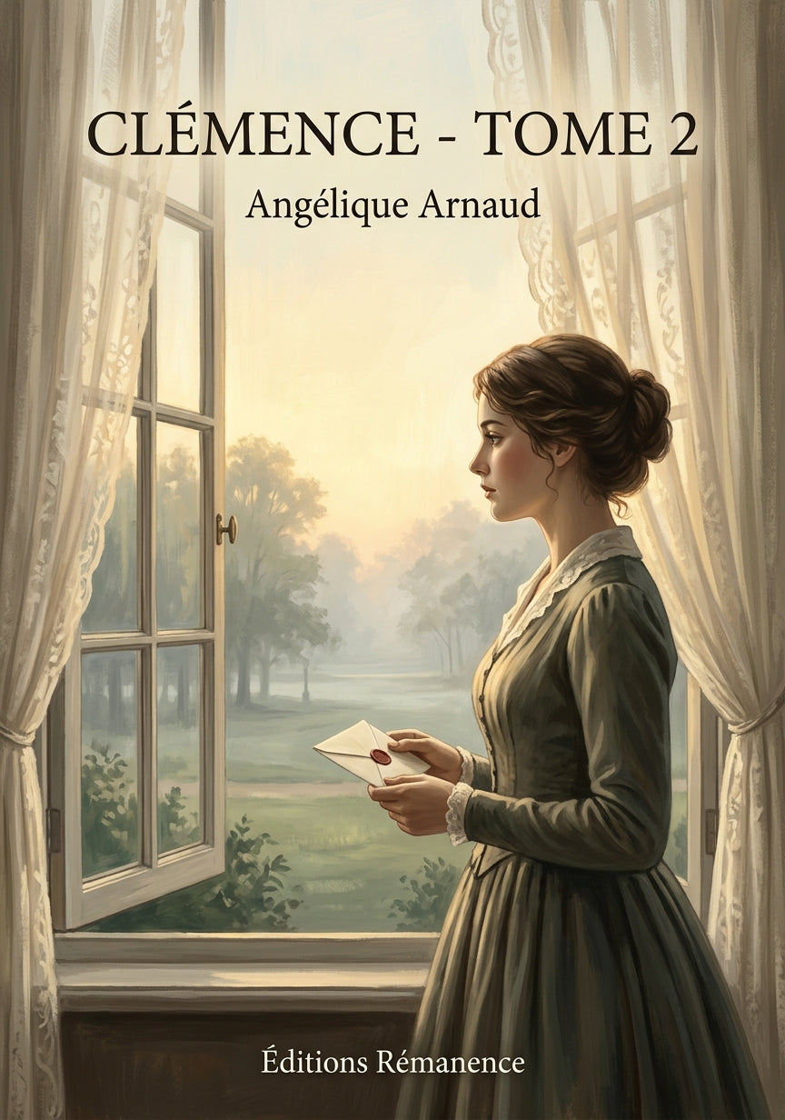 Livre Clémence - Tome 2 par Angélique Arnaud - Couverture - Editions Remanence