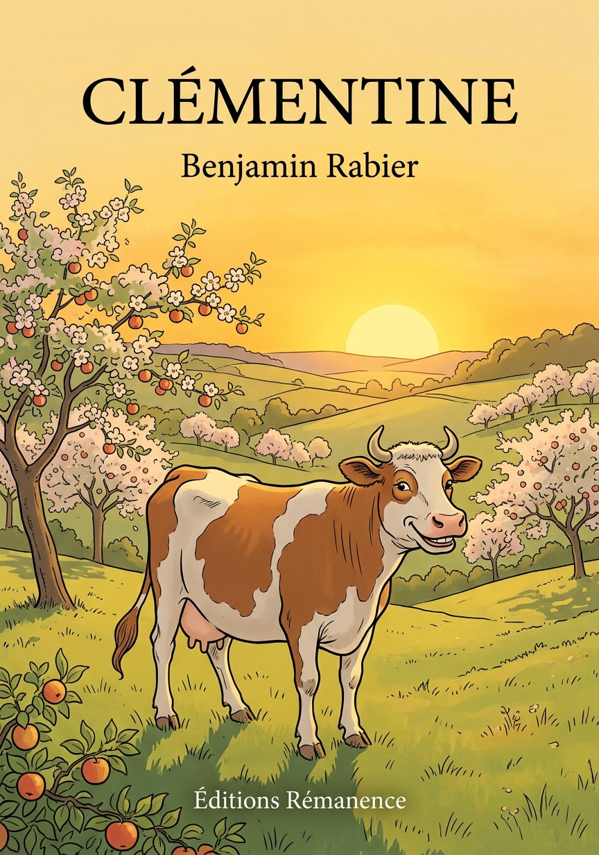 Livre Clémentine par Benjamin Rabier - Couverture - Editions Remanence