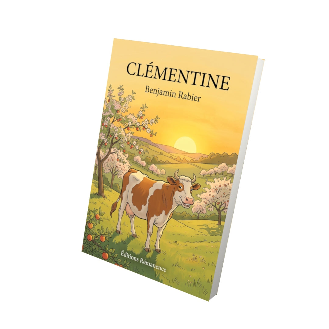 Livre Clémentine par Benjamin Rabier - Vue 3D - Editions Remanence
