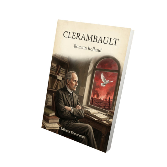 Livre Clerambault - Romain Rolland - Vue 3D - Editions Remanence