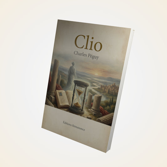 Livre Clio – Charles Péguy - Couverture 3D