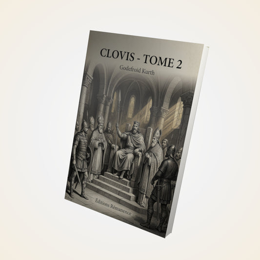 Livre Clovis - Tome 2 - Godefroid Kurth - Couverture 3D