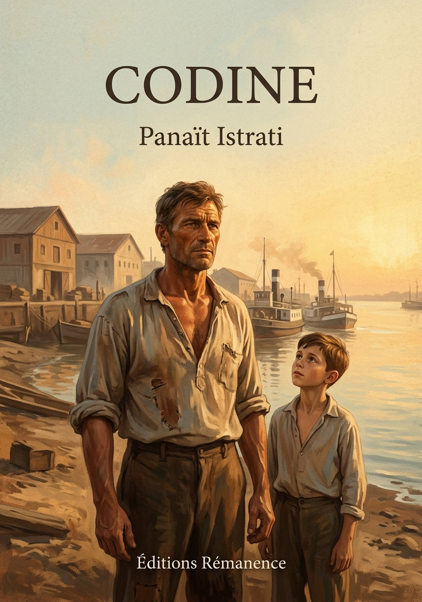 Livre Codine par Panaït Istrati - Couverture - Editions Remanence