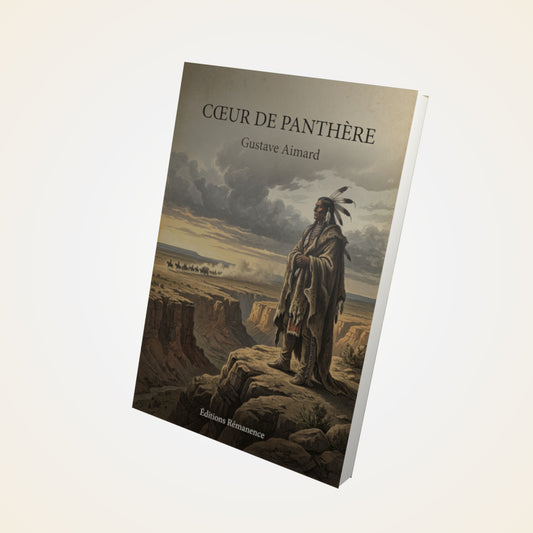 Livre Cœur de panthère - Gustave Aimard - Couverture 3D
