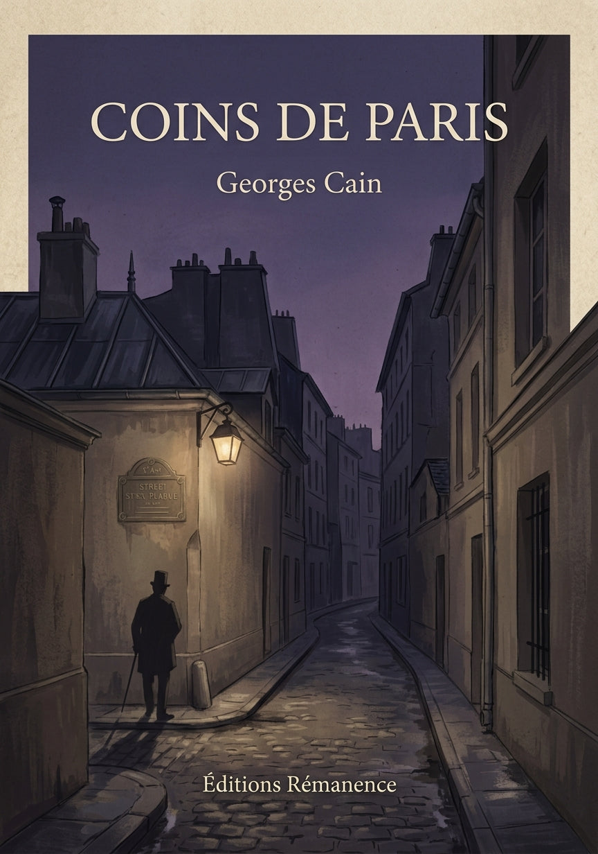 Coins de Paris - Georges Cain (Couverture)