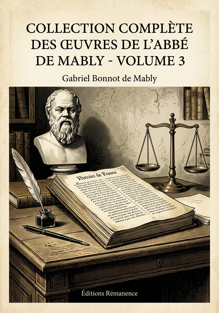 Collection complète des œuvres de l'Abbé de Mably - Volume 3 - Gabriel Bonnot de Mably (Couverture)