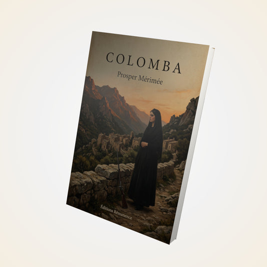 Livre Colomba - Prosper Mérimée - Couverture 3D