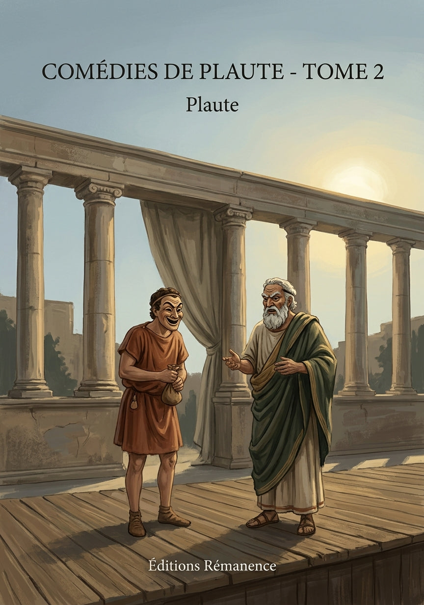 Livre Comédies de Plaute - Tome 2 par Plaute - Couverture - Editions Remanence