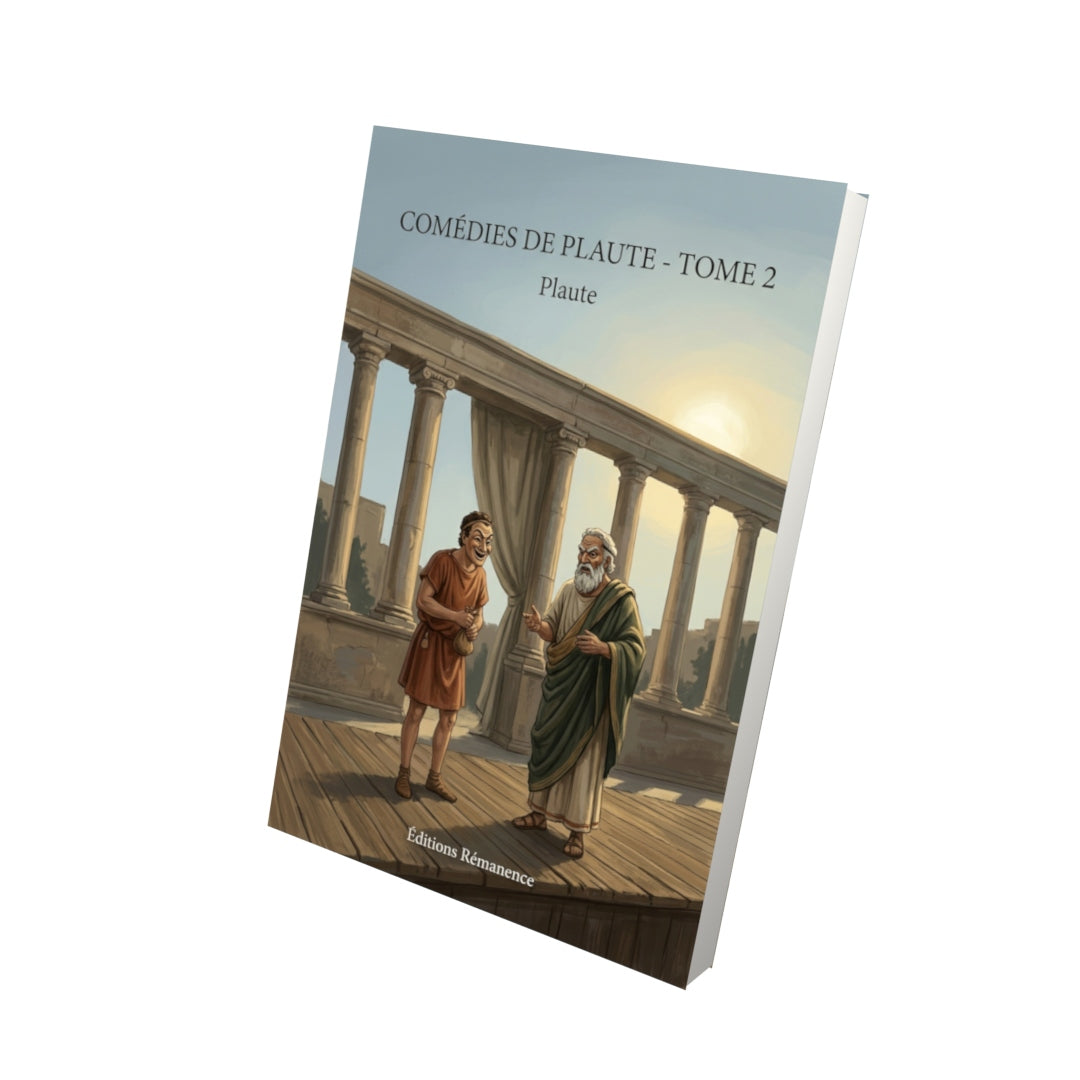 Livre Comédies de Plaute - Tome 2 par Plaute - Vue 3D - Editions Remanence