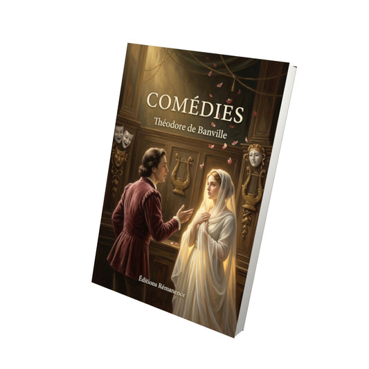 Livre Comédies par Jules Renard - Vue 3D - Editions Remanence