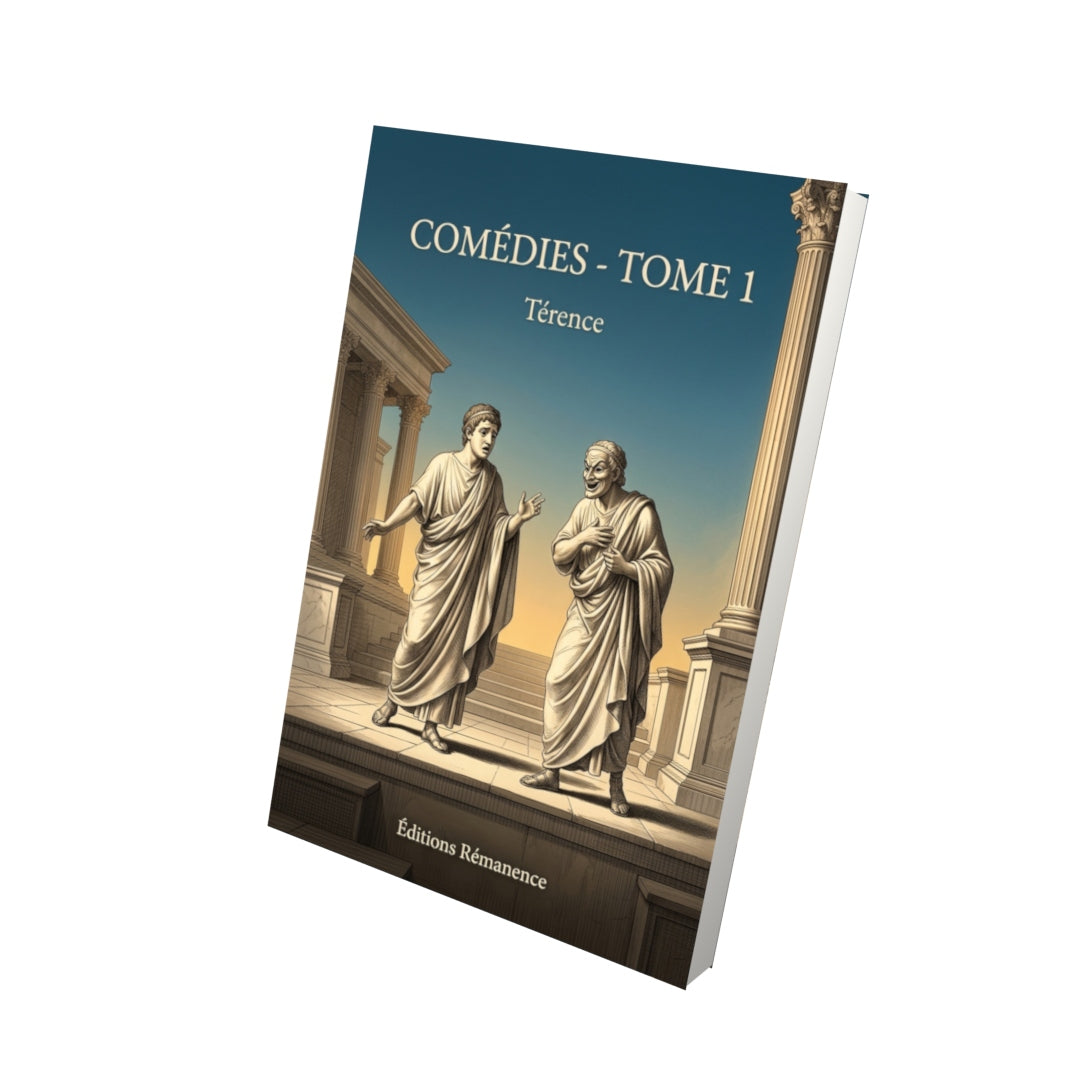 Livre Comédies - Tome 1 par Térence - Vue 3D - Editions Remanence