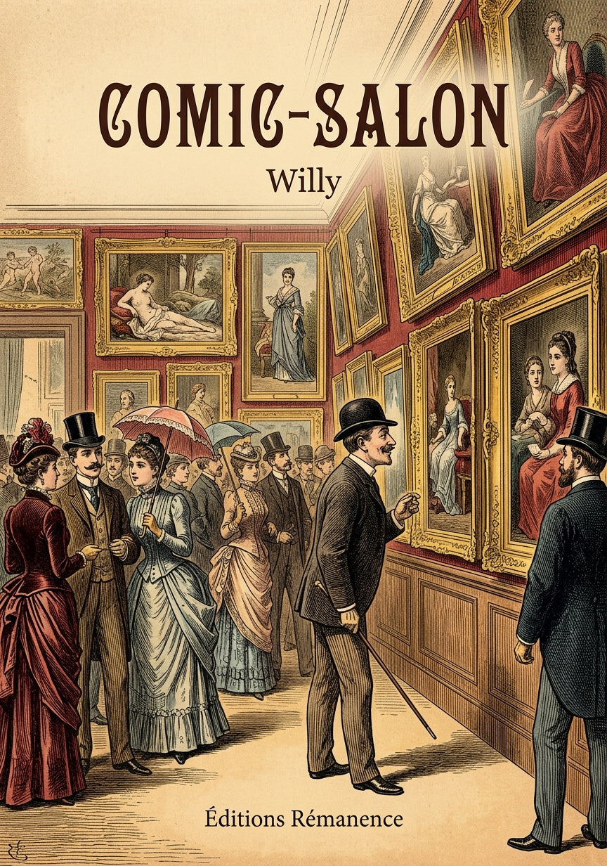 Livre Comic-Salon par Willy - Couverture - Editions Remanence