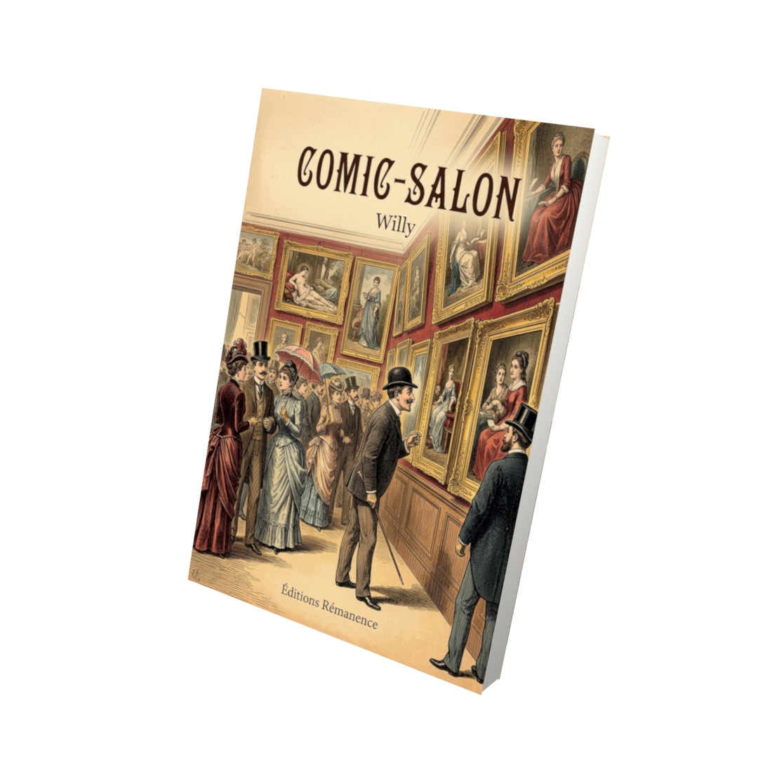 Livre Comic-Salon par Willy - Vue 3D - Editions Remanence