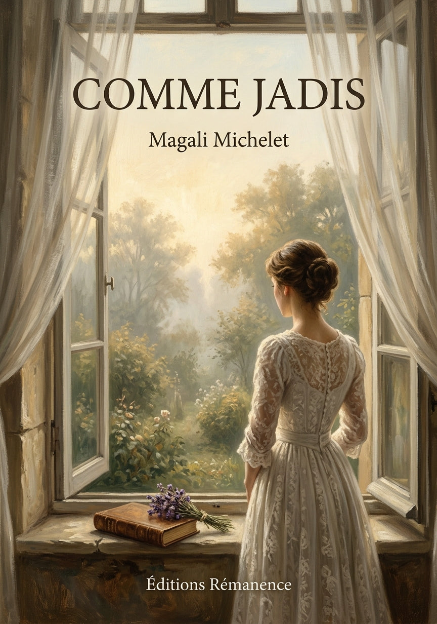 Livre Comme jadis par Magali Michelet - Couverture - Editions Remanence