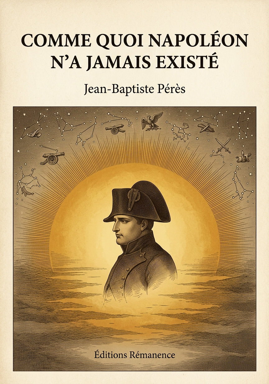 Livre Comme quoi Napoléon n’a jamais existé par Jean-Baptiste Pérès - Couverture - Editions Remanence