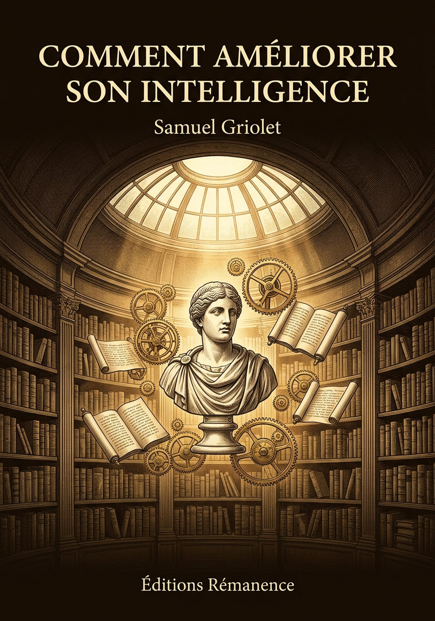 Livre Comment améliorer son intelligence par Samuel Griolet - Couverture - Editions Remanence