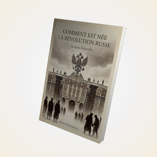 Livre Comment est née la révolution russe - Jacques Bainville - Couverture 3D