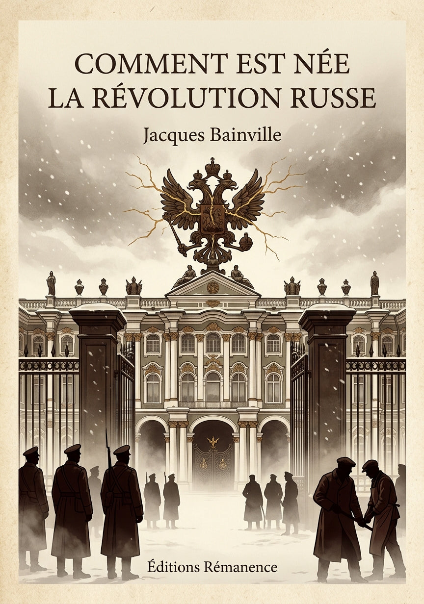 Comment est née la révolution russe - Jacques Bainville (Couverture)