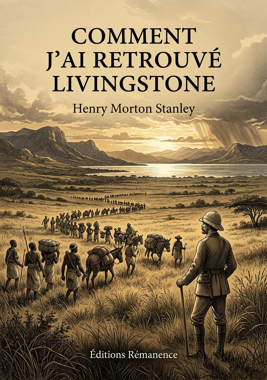 Livre Comment j’ai retrouvé Livingstone par Henry Morton Stanley - Couverture - Editions Remanence