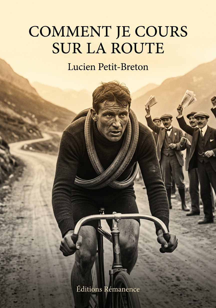 Livre Comment je cours sur la route par Lucien Petit-Breton - Couverture - Editions Remanence