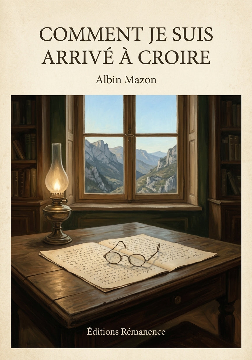 Comment je suis arrivé à croire - Albin Mazon (Couverture)