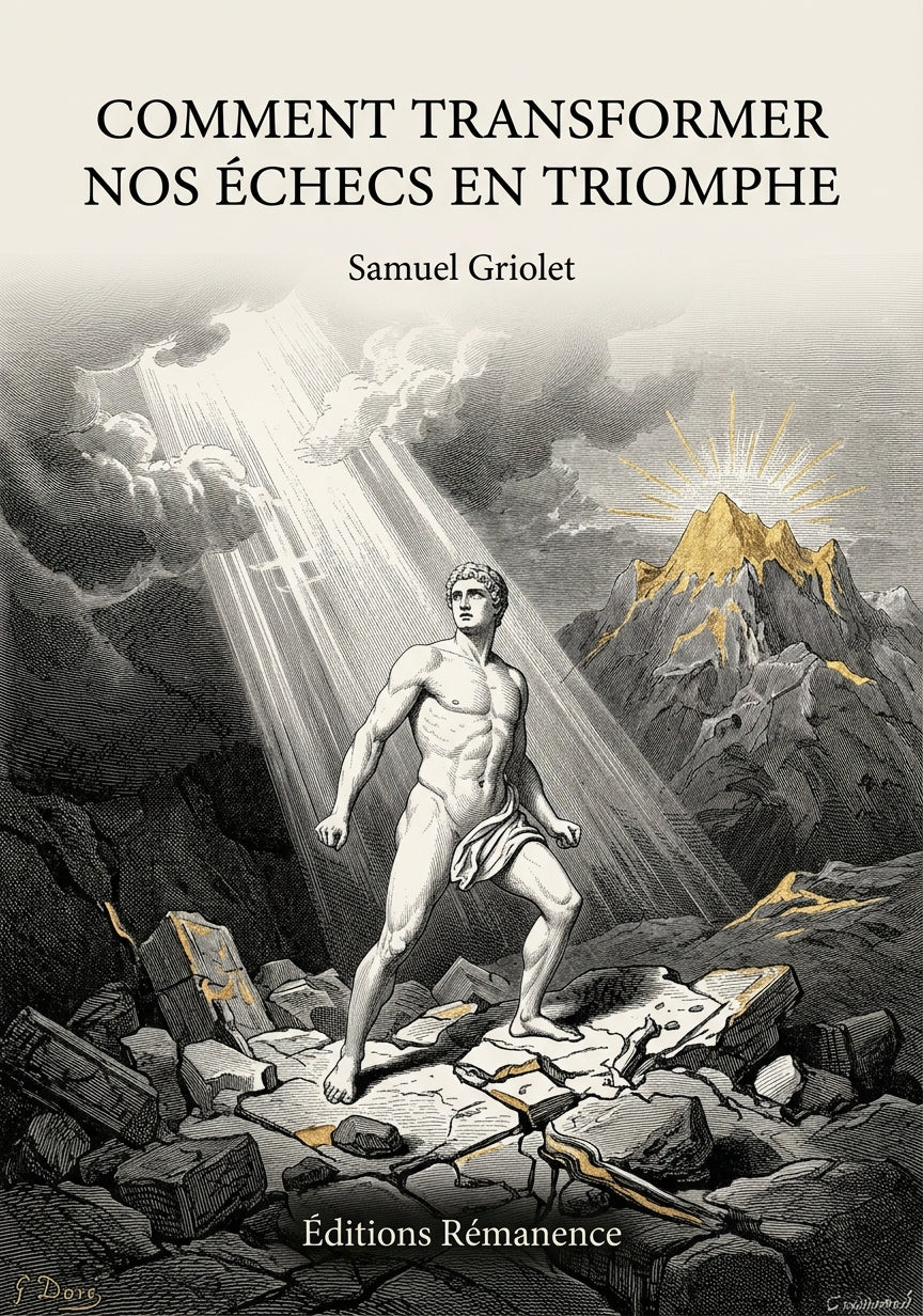 Livre Comment transformer nos échecs en triomphe par Samuel Griolet - Couverture - Editions Remanence