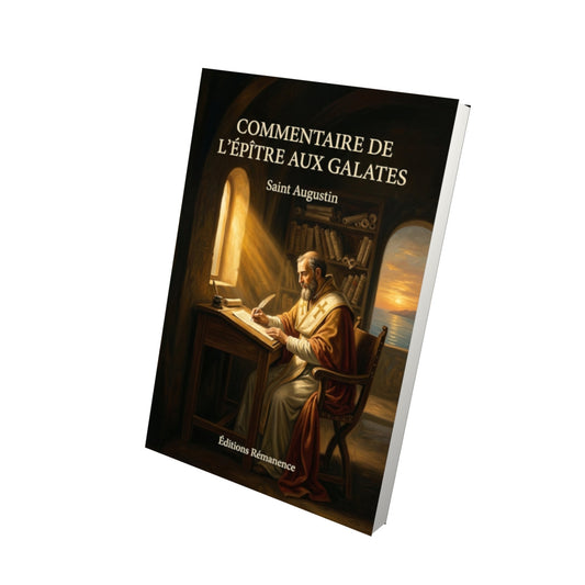 Livre Commentaire de l'épître aux Galates - Saint Augustin - Vue 3D - Editions Remanence