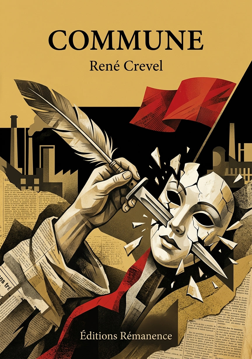 Livre Commune par René Crevel - Couverture - Editions Remanence