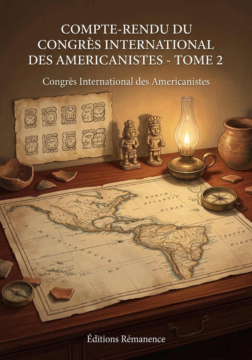 Livre Compte-rendu du Congrès International des Americanistes - Tome 2 par Congrès International des Americanistes - Couverture - Editions Remanence