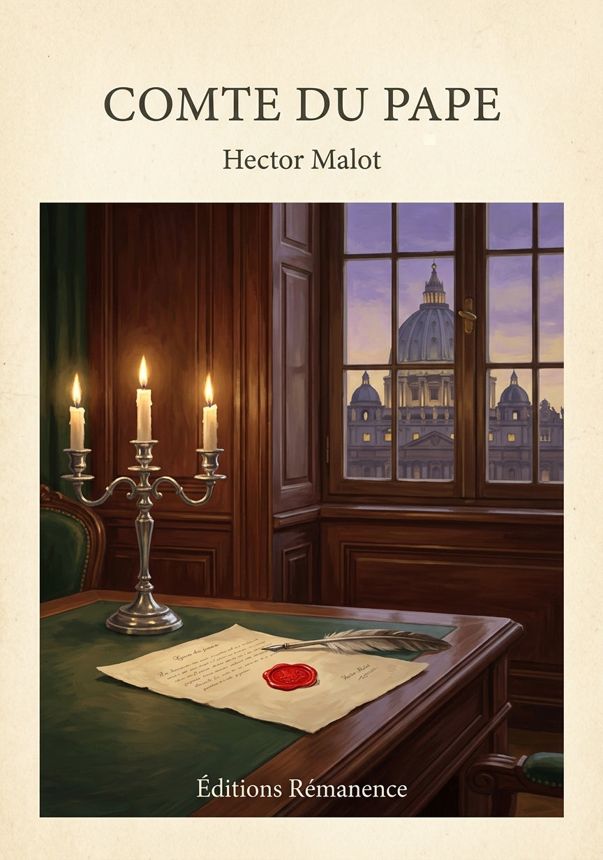 Comte du Pape - Hector Malot (Couverture)