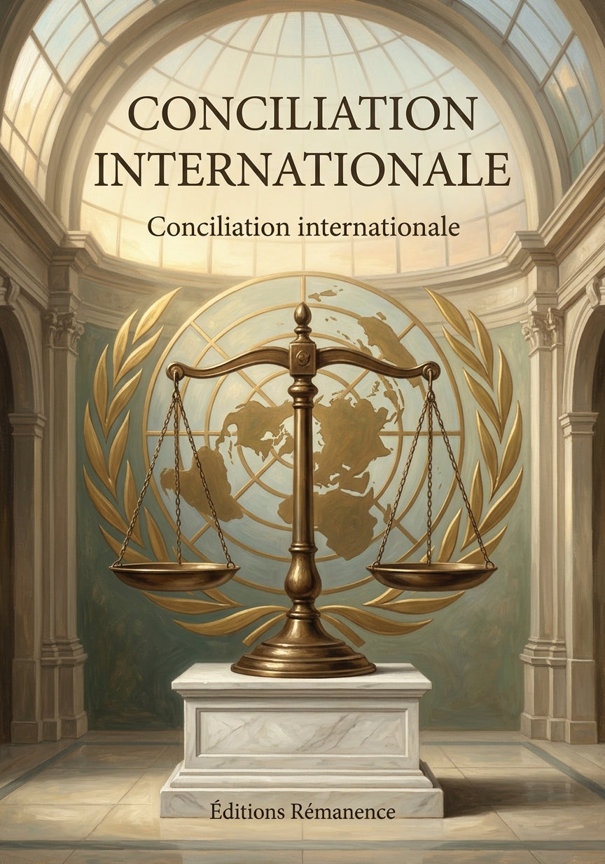 Livre Conciliation internationale par Conciliation internationale - Couverture - Editions Remanence